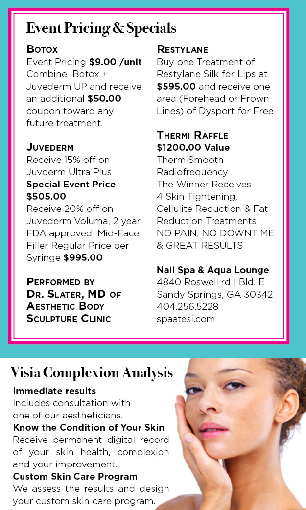 Botox_pricing | Spa Services at Elaine Sterling Institute